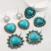oly-a5191b6678fc5253d29c0119b2500a26 Wholesale Heart-shaped ethnic style earrings