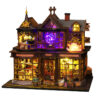 Wholesale diy Cabin Magic Treasure Handmade Assembled Model Villa Decoration