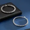 Wholesale Fashion Solid Color Titanium Steel Bracelets