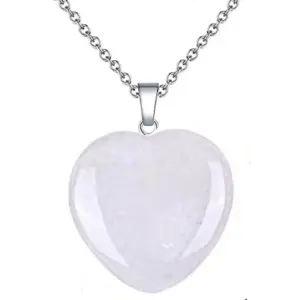 White Crystal + Chain / 20*20*6mm