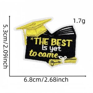 Graduation Season Fabric Patch #8