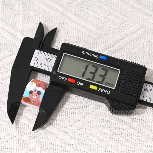 Wholesale Cute cartoon bottle with through-hole bead