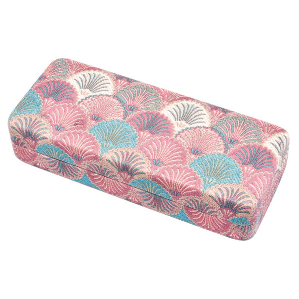 Wholesale Glasses box high color value ethnic style ginkgo leaf high sense portable anti-pressure myopia eye storage box in stock