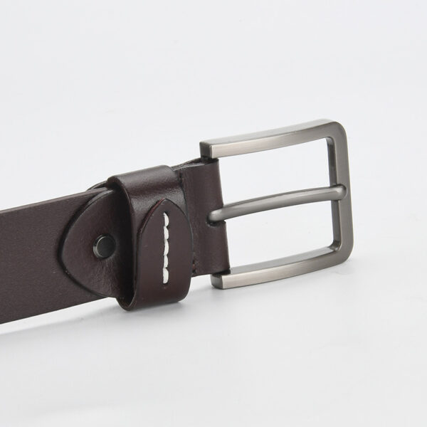 oly-a58fedbf68bff1d78eaa8fb94c28ce6a Wholesale Top-grain genuine leather men's pin buckle casual belt