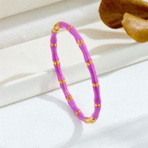 Lz0526 purple pink / 18K