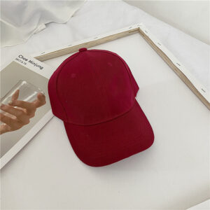 Mao Qing glossy cap-wine red / Adjustable
