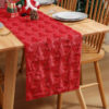 Wholesale Christmas Quilted Sequin Three-Dimensional Table Flag Tablecloth Christmas Party Decoration Shopping Mall Layout Tablecloth