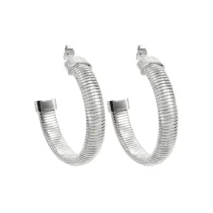Ck743 Stainless Steel Earrings without Diamond 8mm