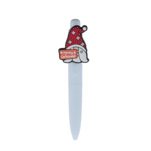 Bullet-shaped 0.5 / Plain white Christmas hat