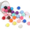 Wholesale Colored full-hole drill ball bead string