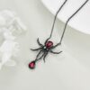 oly-a5d81da3f729ccae06c7cddc8b743054 Wholesale European and American Cross-border New Halloween Spider Pendant Necklace Fashion Exaggerated Gothic Spider Gift Necklace