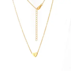 Gold Necklace / V