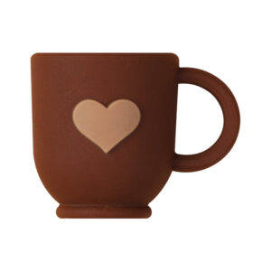 3d heart shaped coffee cup