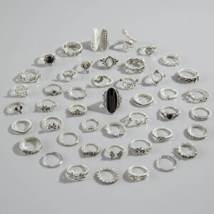 26877-silver(15 pieces mixed batch)