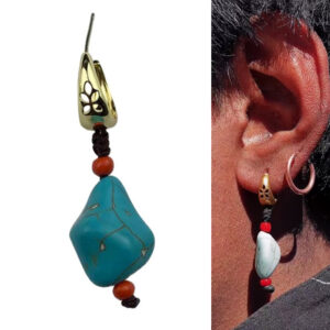 Wholesale Irregular turquoise earrings