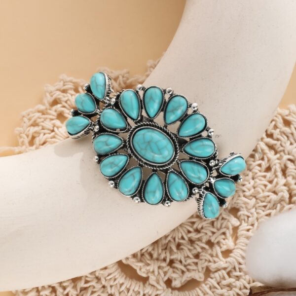 oly-a61286d323661d77615ab83bb94d8ec3 Wholesale Ethnic turquoise bracelet