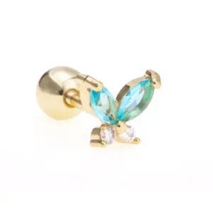 Egd0198 Small Blue 18K