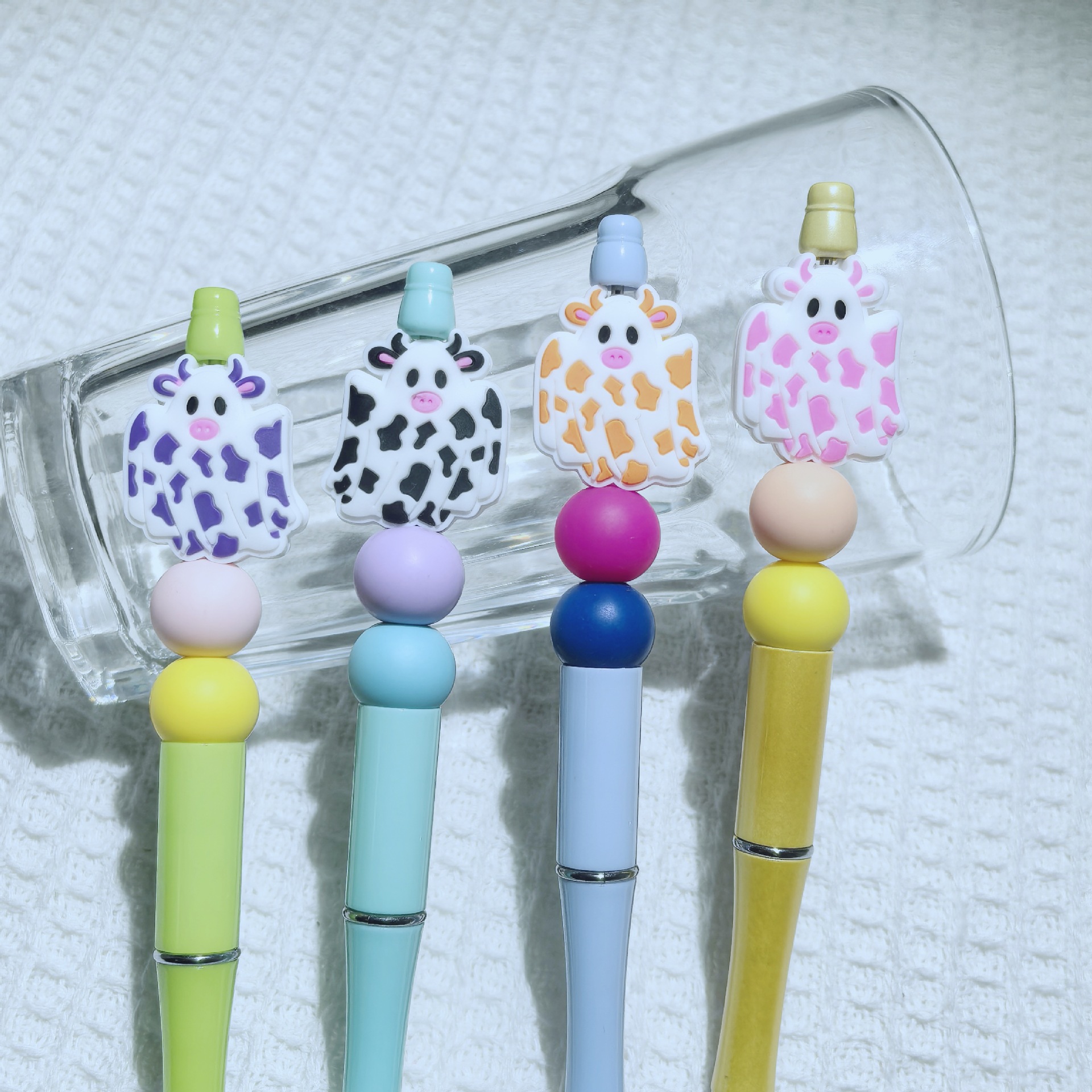 Wholesale Cross-Border Hot-Selling New Products: Series Silicone Cartoon Beads Beading Factory Wholesale Ready Stock