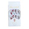 Wholesale WM-303 Ice Crystal Christmas False Nails Long T-Shirt, Christmas Snowflakes, Reindeer, Santa Claus, Nail Tips