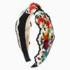 Wholesale 2025 New Easiest for Match Ethnic Style Embroidered Flower Headband Retro Bohemian Style Light Luxurious Atmosphere Headwear for Women