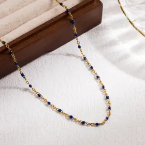 Gold-Dark Blue (3 Strands Per Package)