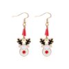 oly-a654d84263168382527a211a12dbc6ae Wholesale Christmas Hat Elk Christmas Bell Earrings