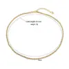 Wholesale Stainless Steel IG Style Simple Style Plating Solid Color Necklace