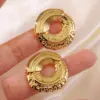 Wholesale 1 Pair Vintage Style Sweet Classic Style Irregular Geometric Irregular 304 Stainless Steel Imitation Gold Electroplating Ear Studs
