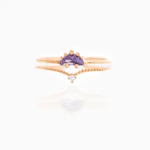 Purple Style Rose Gold / No. 7