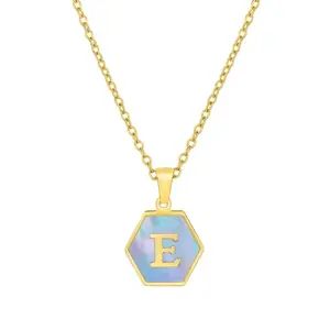 Gold E (Including Chain)
