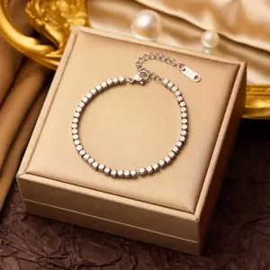 ADS101-Silver Bracelet (Silver)