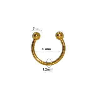 Gold / 1.2x10x3MM