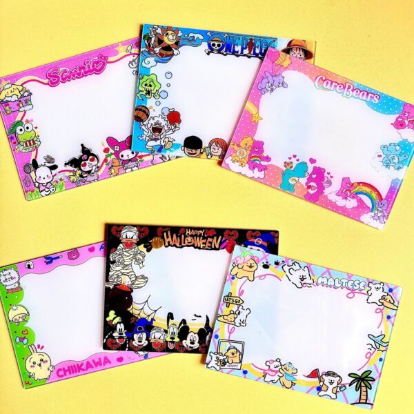 Wholesale New Acrylic Writing Board Message Board Sanrio One Piece Rainbow Bear Cross-Border Tk Us and Japan Version Hot 15cm