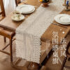 Wholesale Fine mesh hollow lace table runner decoration