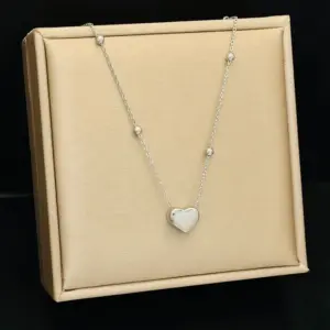 a [9205] Necklace Steel Color 45cm