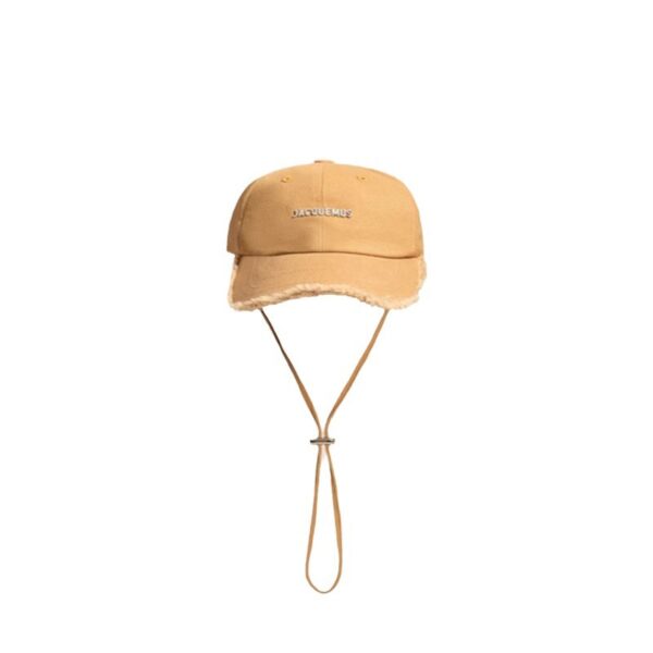 Wholesale 23 New JACQUEMUS baseball cap summer raw edge sling fashion casual sun protection sun shade peaked cap for men and women