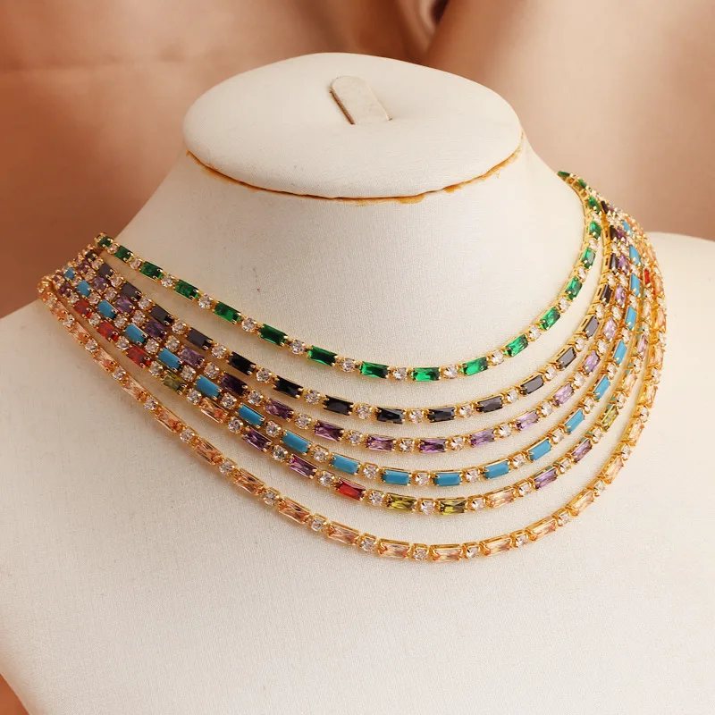 Wholesale Retro Geometric Copper Bracelets Necklace In Bulk