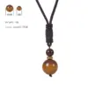 Wholesale Ethnic Style Geometric Malachite Tiger Eye Obsidian Necklace 1 Piece