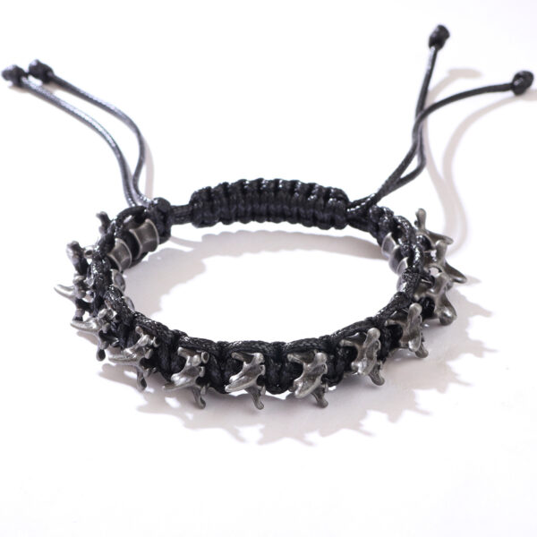Wholesale Personalized punk dark alloy dragon bone bracelet