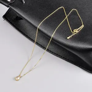 Gold / Water Drop / Chain Length 46cm