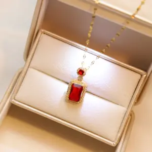 X0004 Ruby Necklace