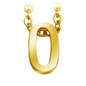 Gold Letter O