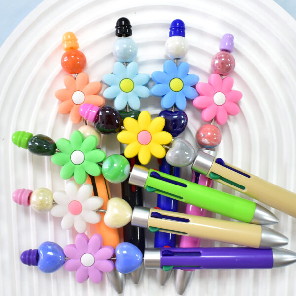 oly-a7017e3498413e4565d95ca1c321dd96 Wholesale Cute cartoon flower series soft rubber beads