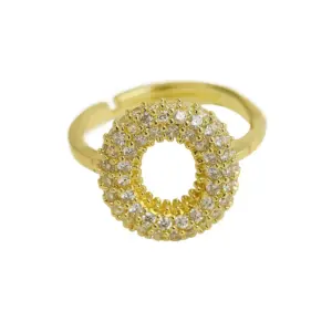 Gold Ring O / Adjustable opening