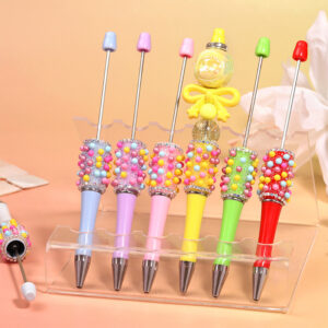 Wholesale Dopamine bubble ball fine glitter beaded pen