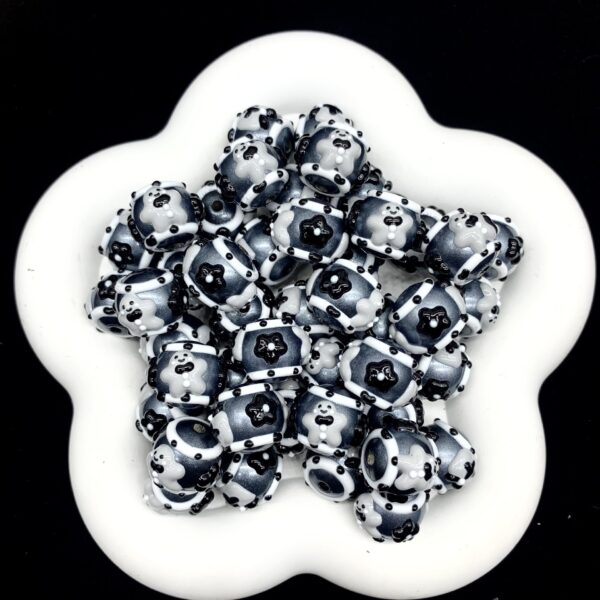 Wholesale Black pearl heavy oil bead