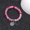 Wholesale Fashion Flower Natural Stone Other Bracelets In Bulk
