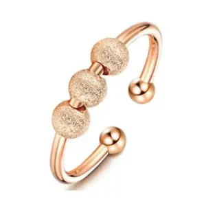 Color-Preserving Electroplating Rose Gold (Copper Material) / Adjustable Opening