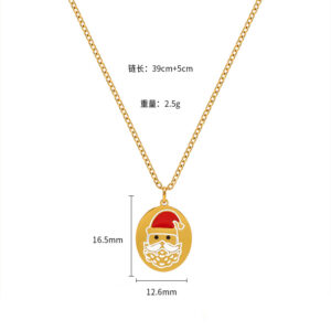 DG-XL00274-Round Santa Claus