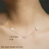 Wholesale Fashion Flower Copper Necklace Pearl Copper Necklaces